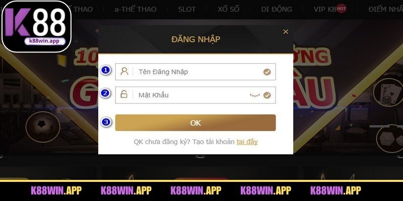 Những giá trị người chơi nhận được khi đăng nhập K88