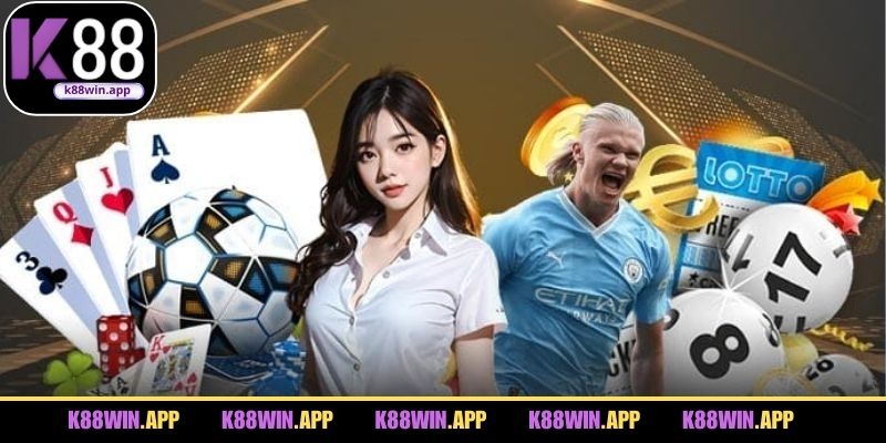 Không gian sảnh xổ số K88 trực tuyến